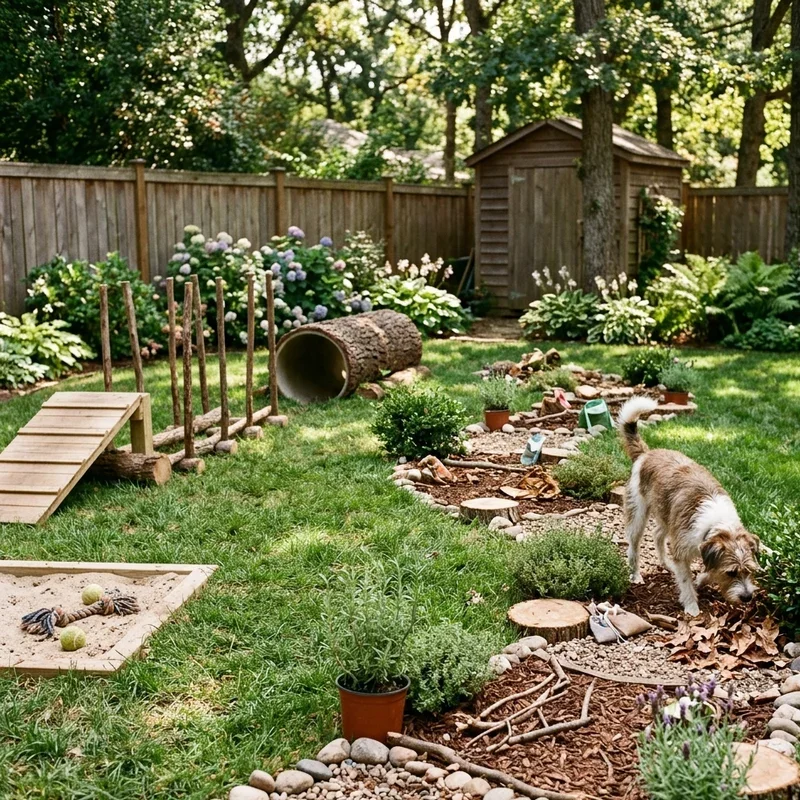 Backyard Dog Playground Ideas