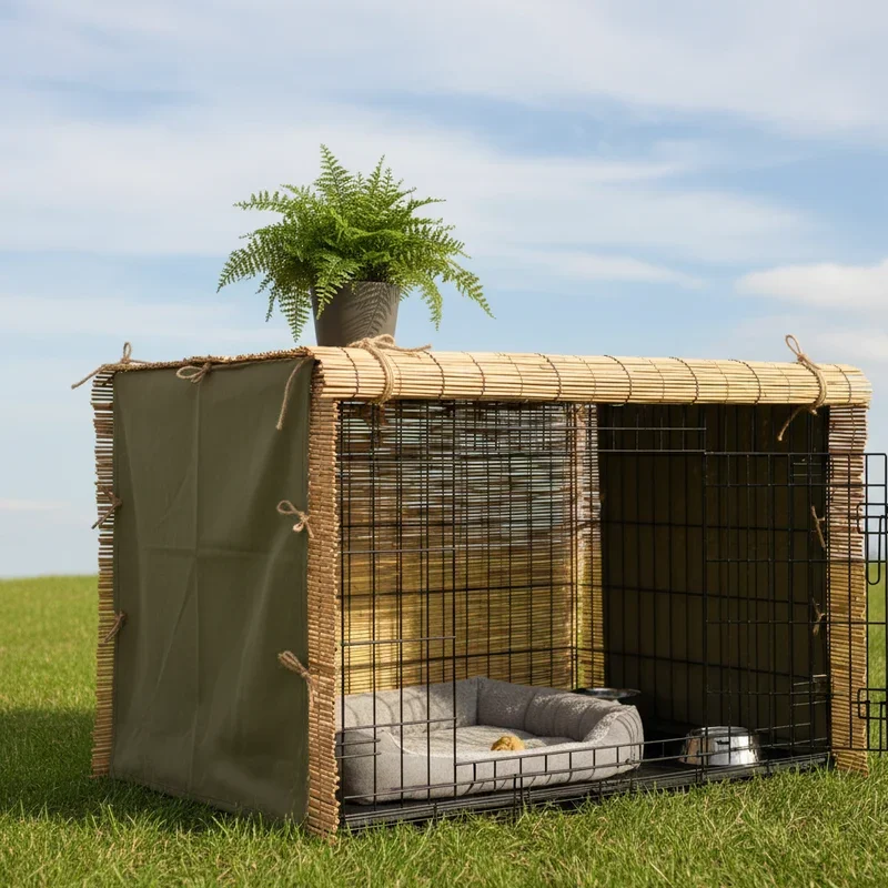 Dog Kennel Cover Ideas