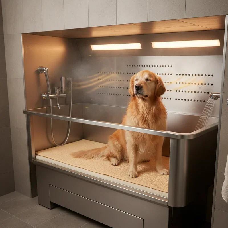 Dog Grooming Tub Ideas
