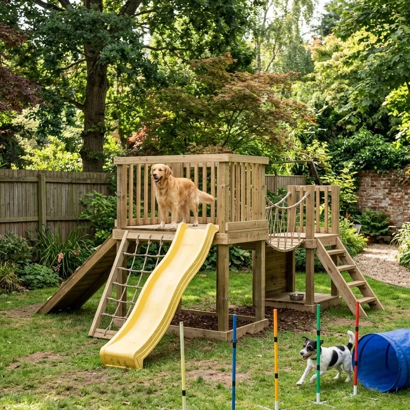 Backyard Dog Playground Ideas
