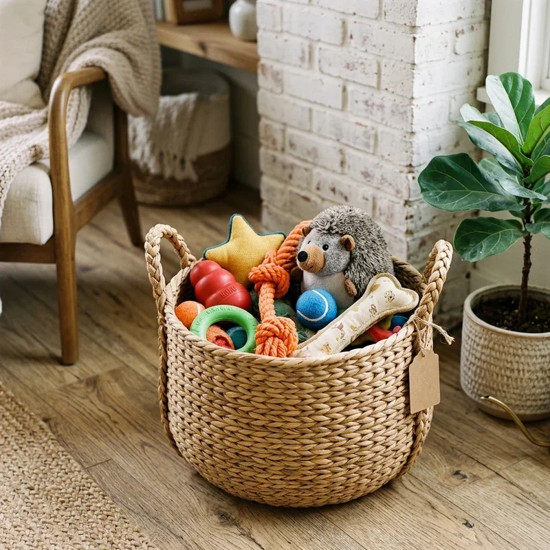 Dog Toy Basket Ideas
