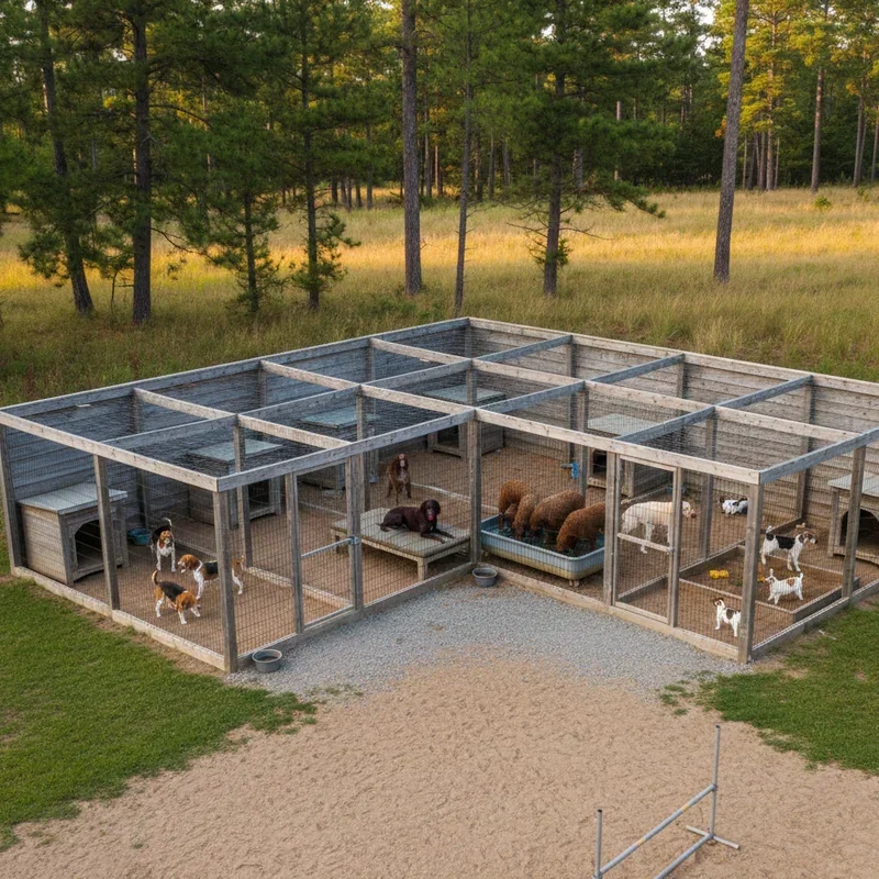 Hunting Dog Kennel Ideas