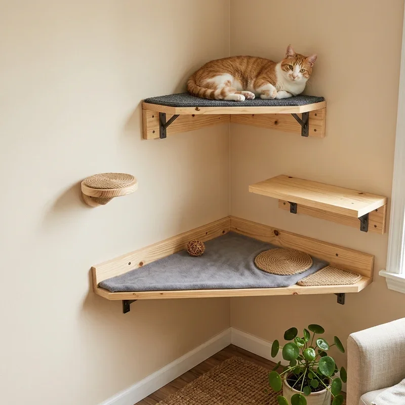 DIY Cat Shelf Ideas