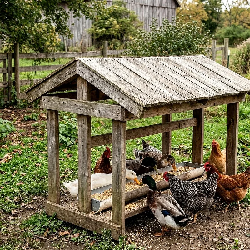 Duck Feeder Ideas