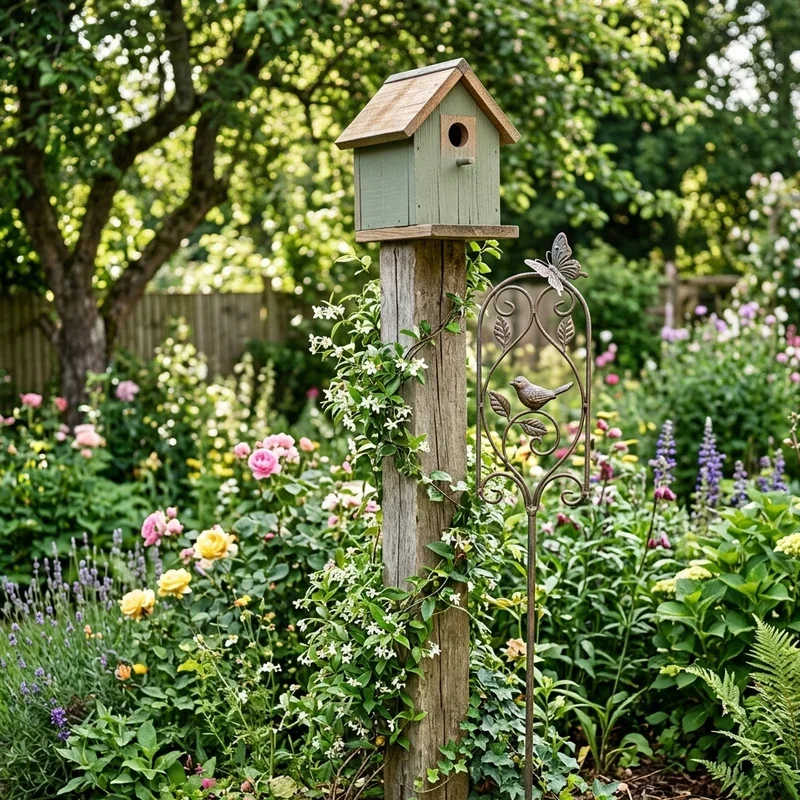 Bird House Post Ideas