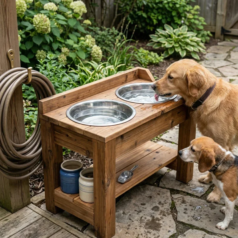 Dog Water Station Ideas
