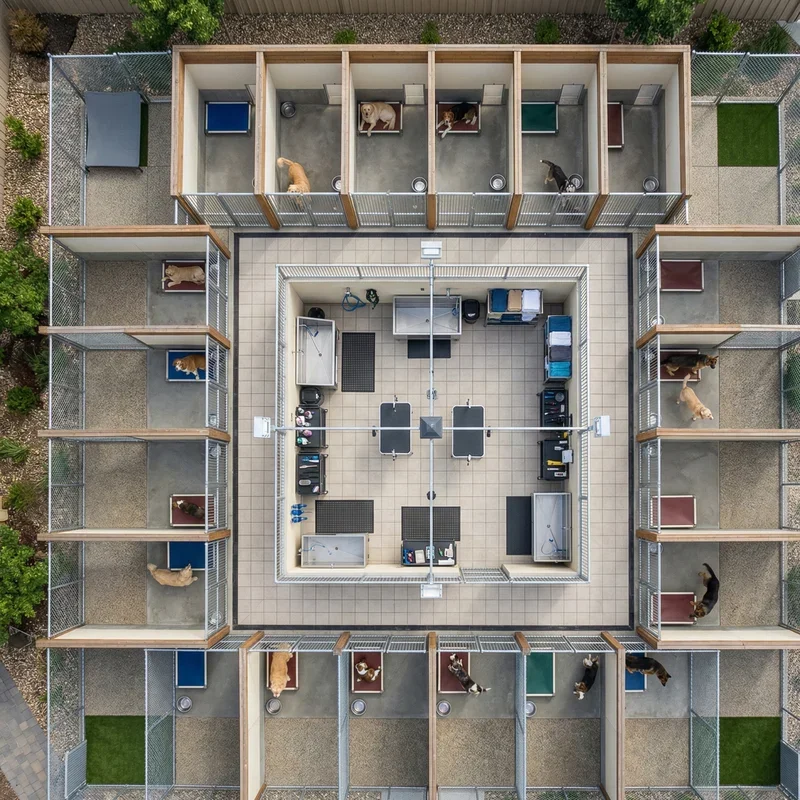 Dog Kennel Layout Ideas