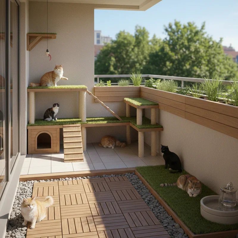 Cat Balcony Ideas