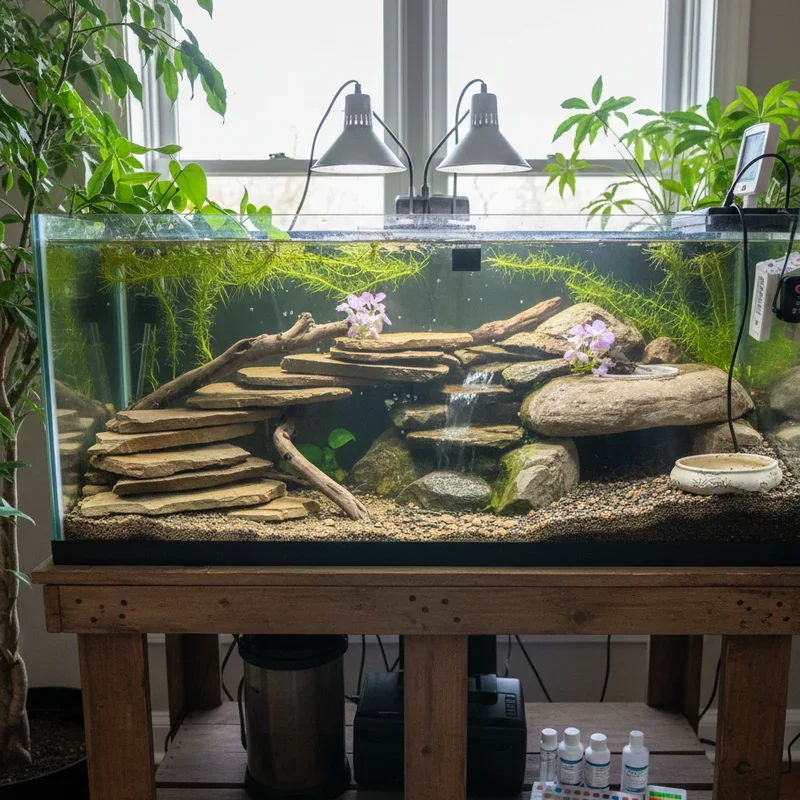 DIY Turtle Tank Setup Ideas