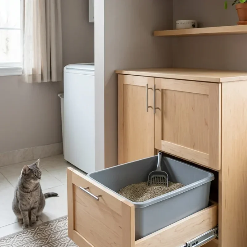 Cat Litter Container Ideas