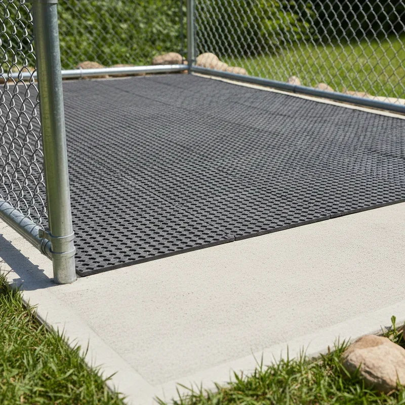 DIY Outdoor Dog Kennel Flooring Ideas