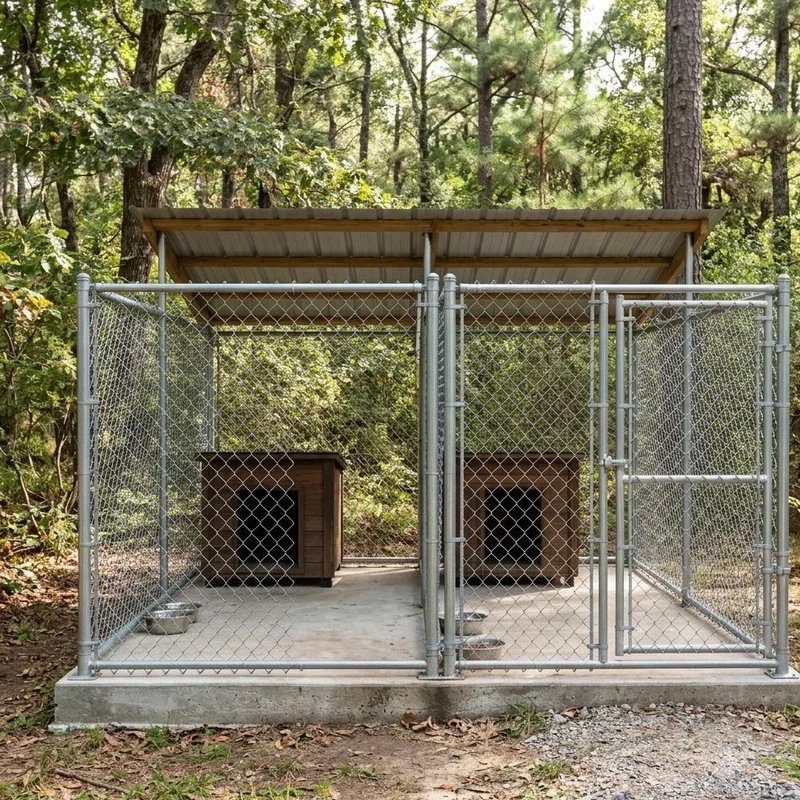 Outdoor Hunting Dog Kennel Ideas