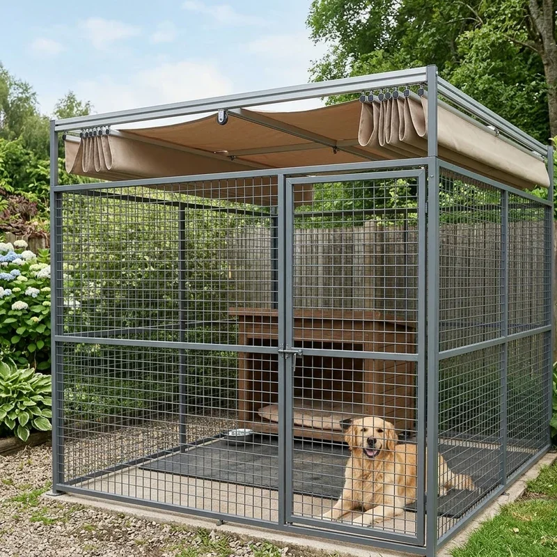 Dog Kennel Roof Ideas