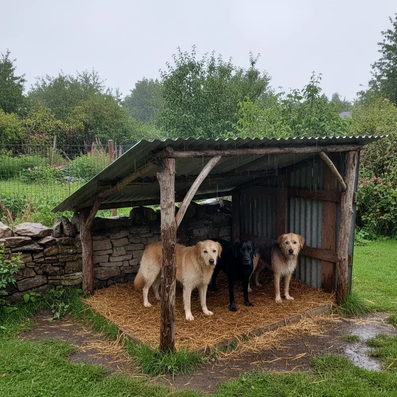 Dog Rain Shelter Ideas