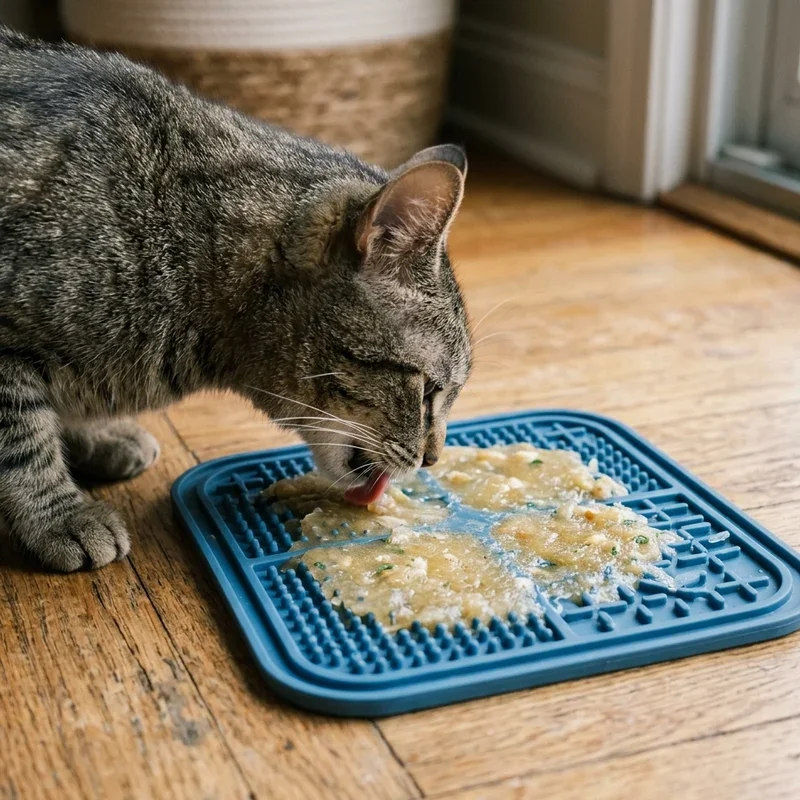 Cat Lick Mat Ideas