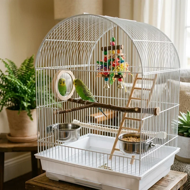 Bird Cage Setup Ideas