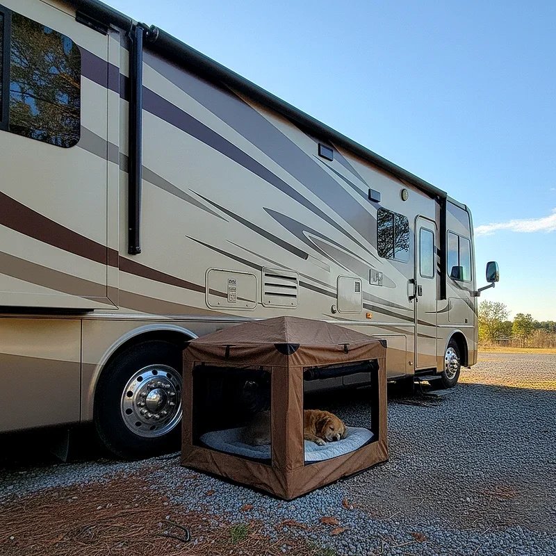 RV Dog Kennel Ideas