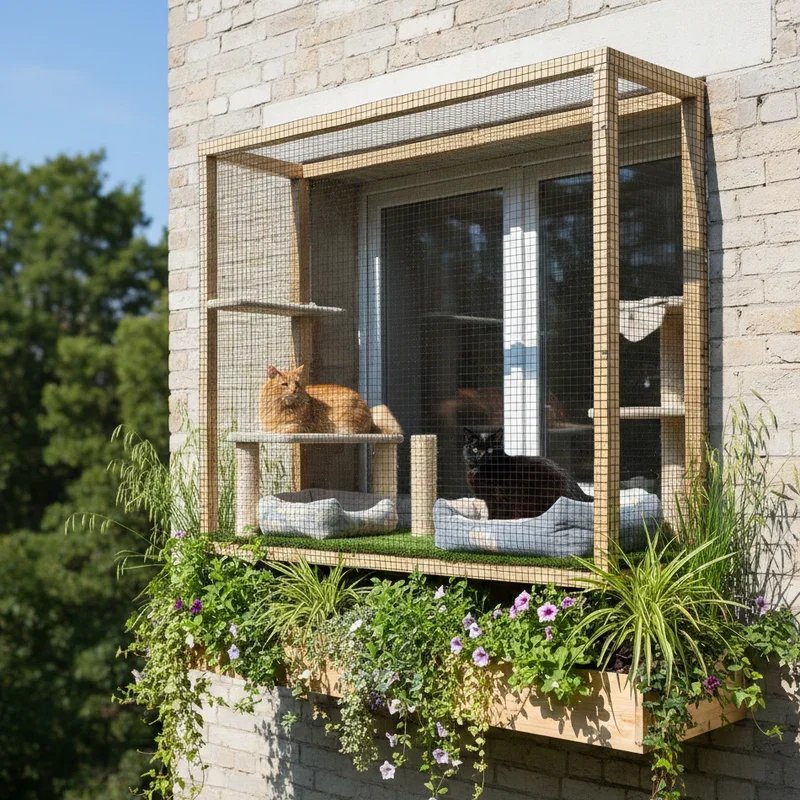 Cat Balcony Ideas