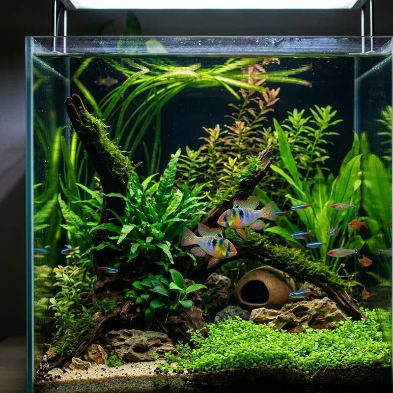 Cichlid Fish Tank Ideas