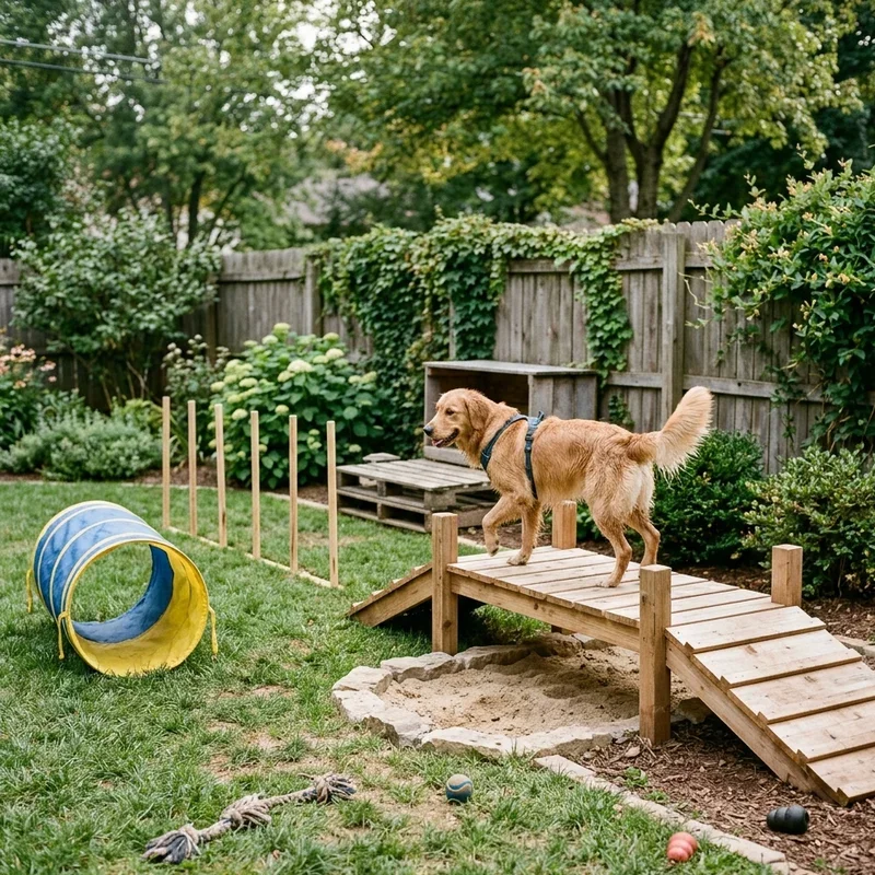 Backyard Dog Playground Ideas