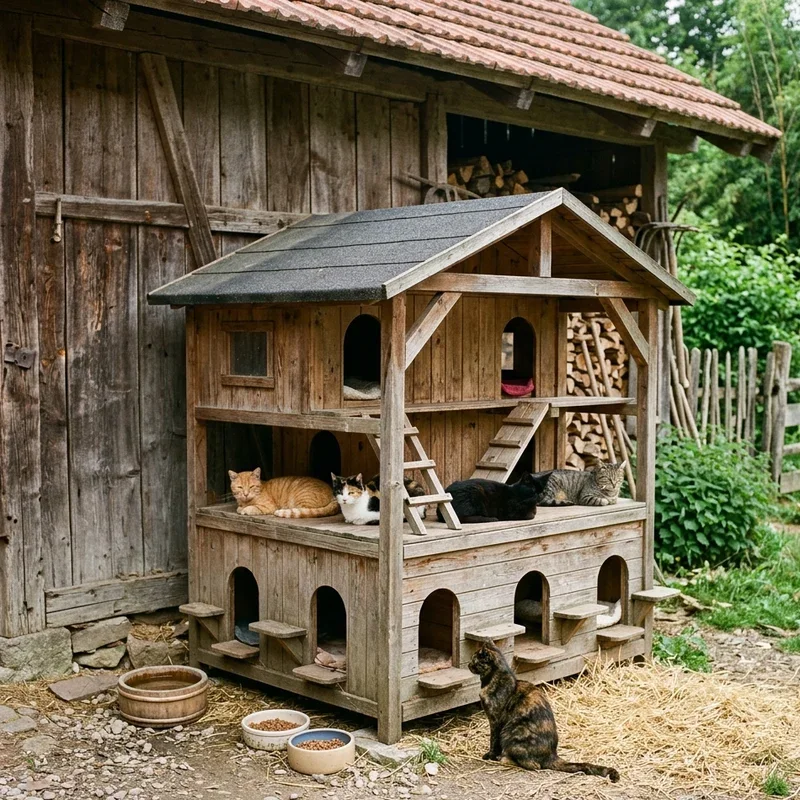 Barn Cat Shelter Ideas