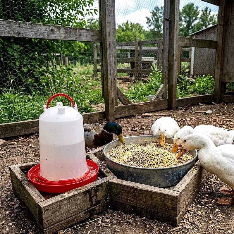 Duck Feeder Ideas