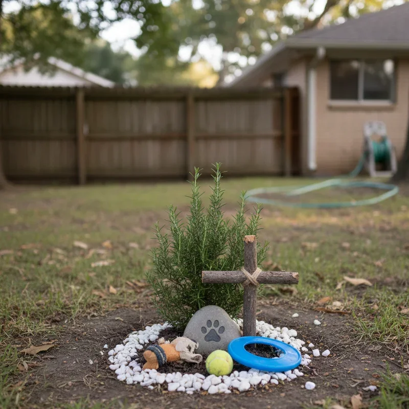 Bury Backyard Pet Grave Ideas