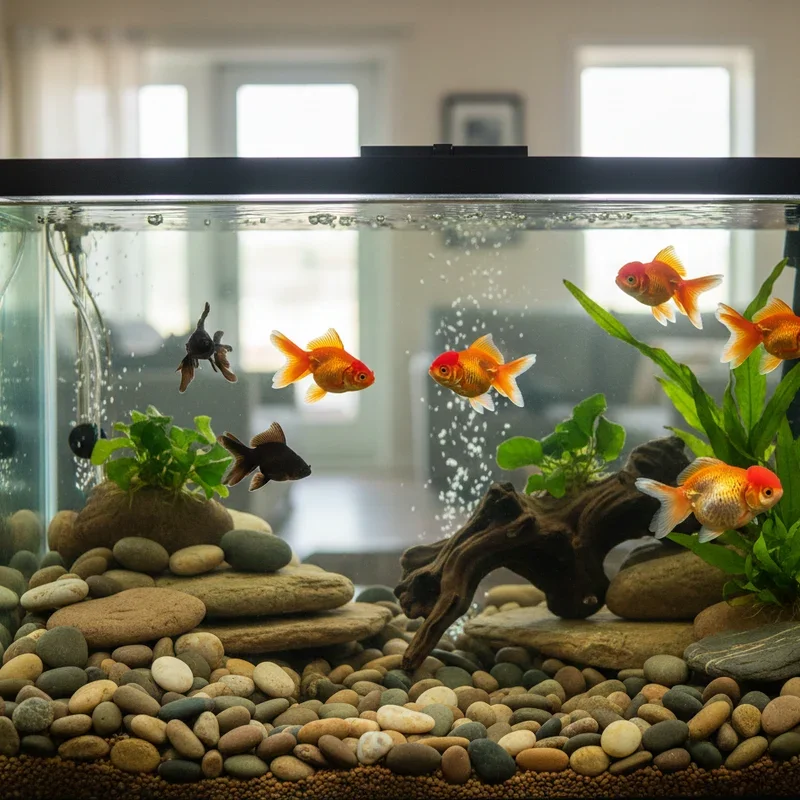 Fancy Goldfish Tank Ideas
