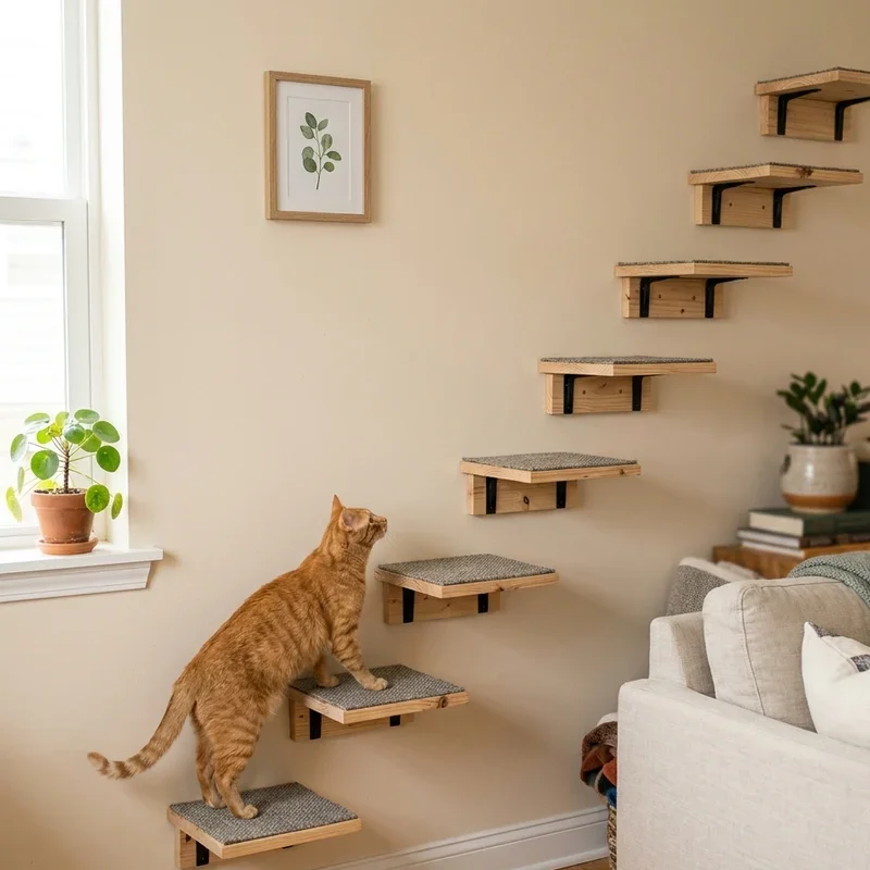 DIY Cat Shelf Ideas
