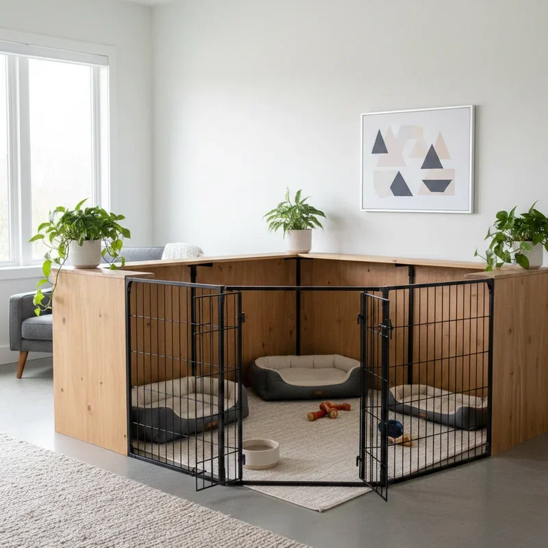 Indoor Dog Pen Ideas