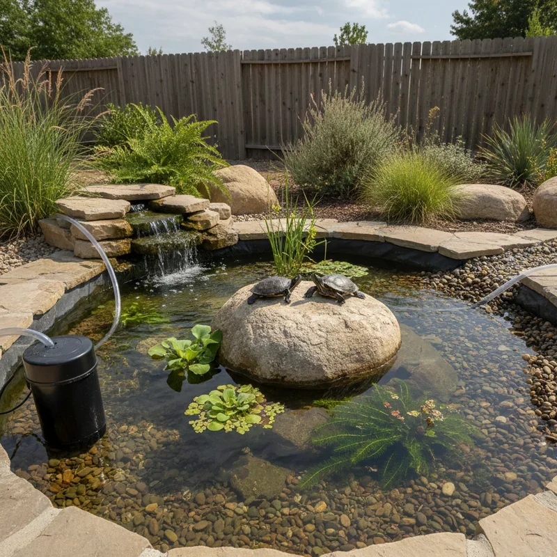 Outdoor Turtle Habitat Ideas