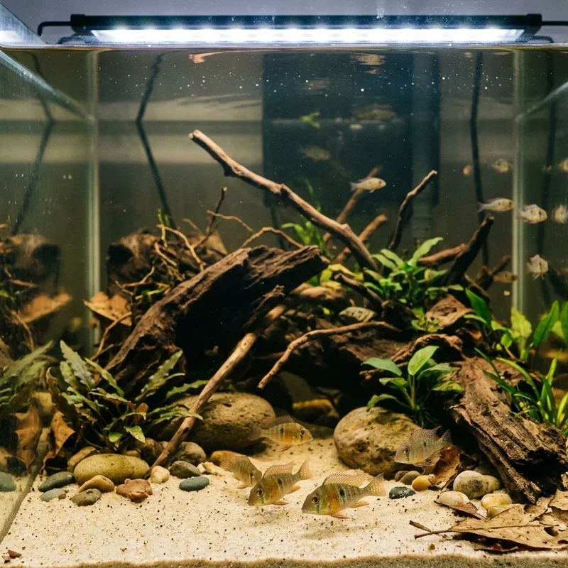Cichlid Fish Tank Ideas