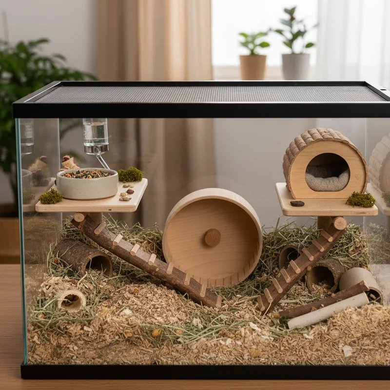 15 Hamster Cage Ideas for a Cozy Little Home