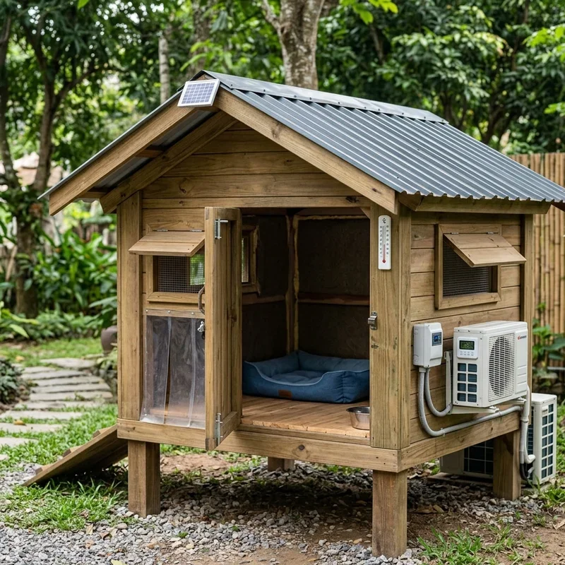 Raised Dog Kennel Ideas