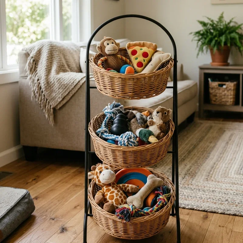 Dog Toy Basket Ideas