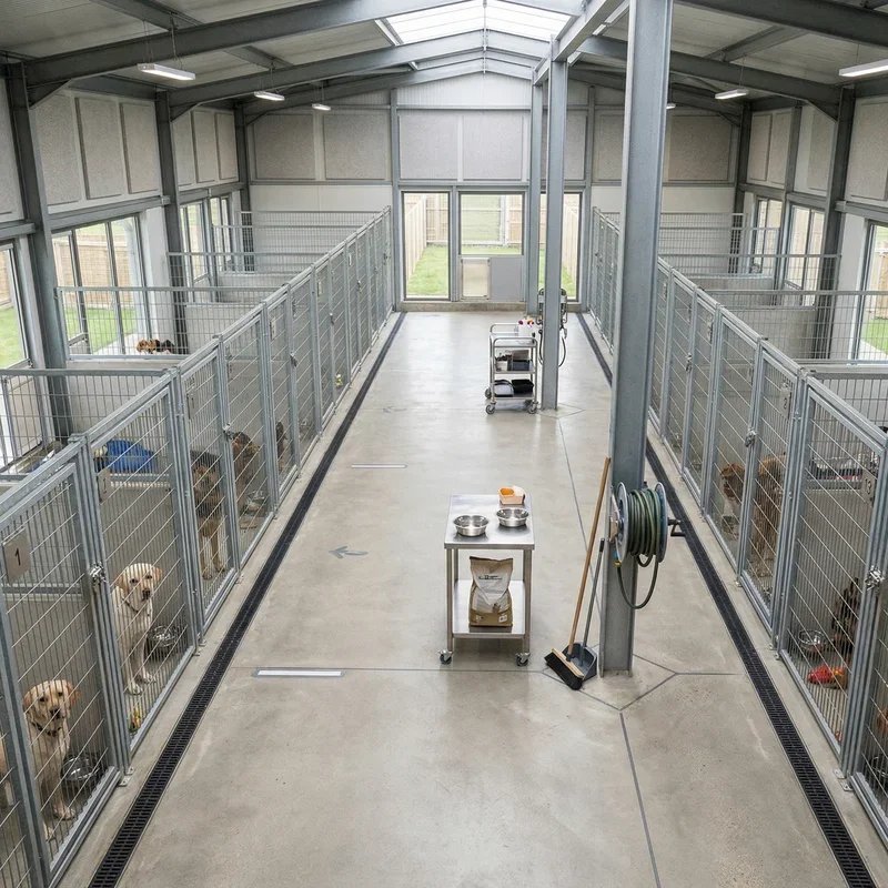 Dog Kennel Layout Ideas