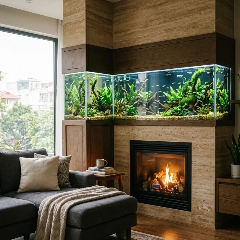 Fish Tank Ideas for Living Room