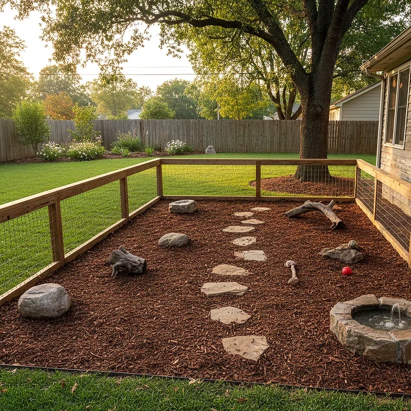 Backyard Dog Run Ideas
