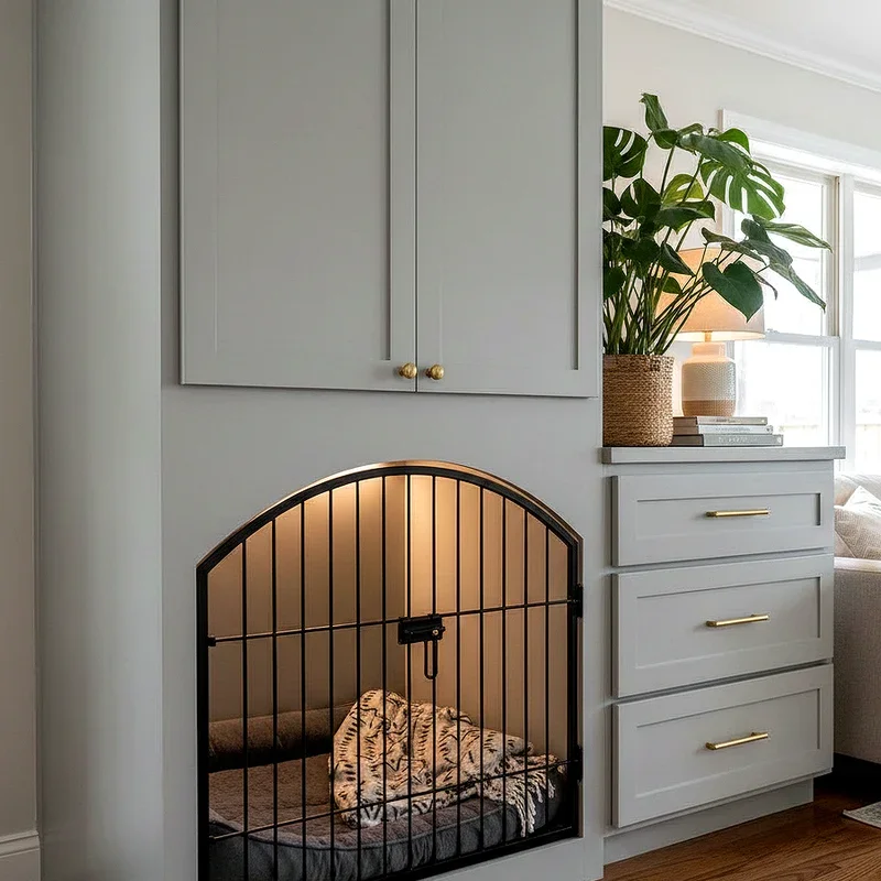 DIY Indoor Dog Kennel Ideas