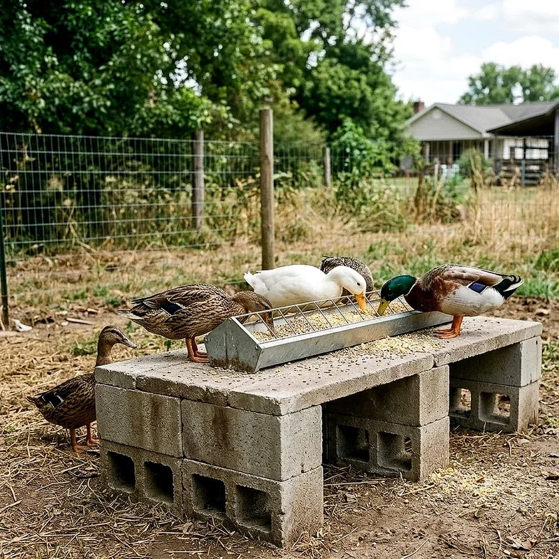 Duck Feeder Ideas