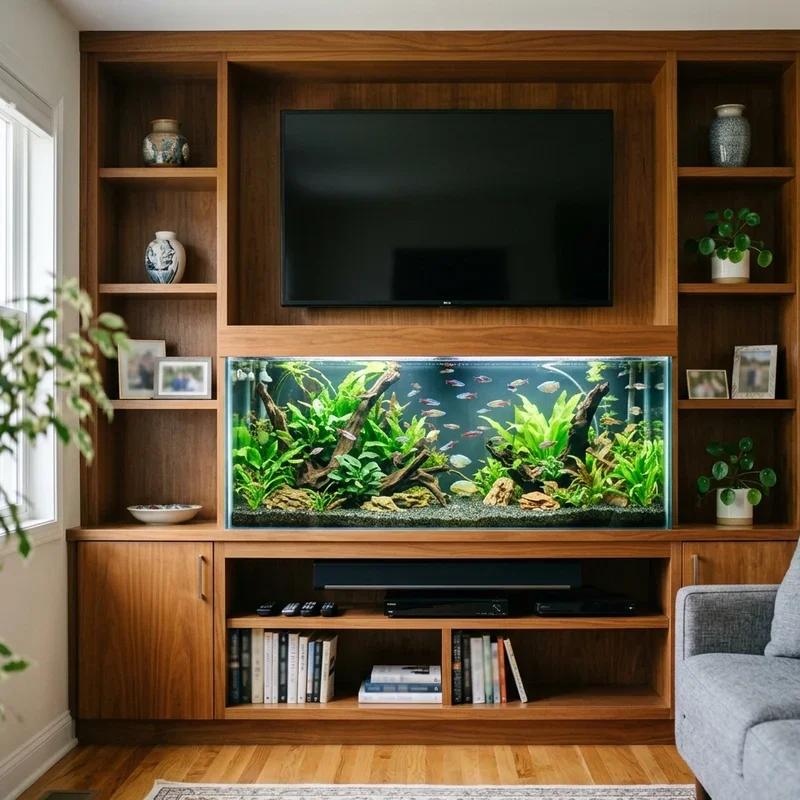 Fish Tank Ideas for Living Room