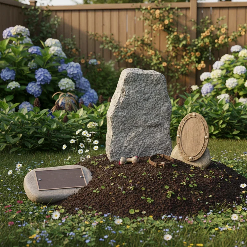 Bury Backyard Pet Grave Ideas