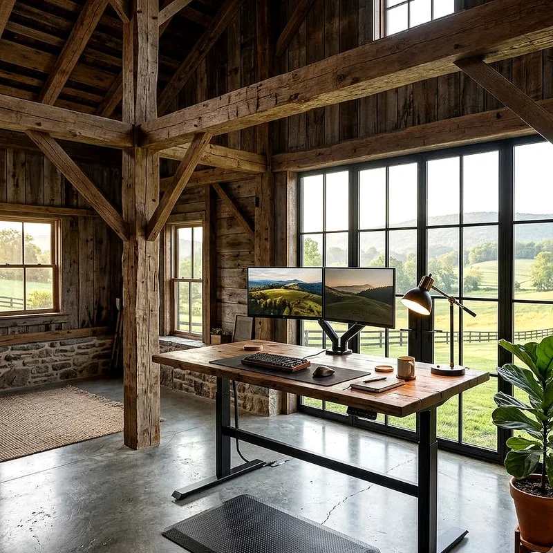Barn Office Ideas