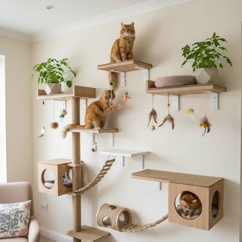 DIY Cat Tower Ideas