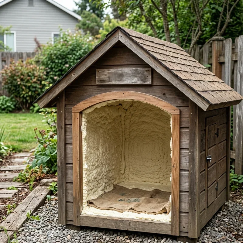 Dog House Insulation Ideas