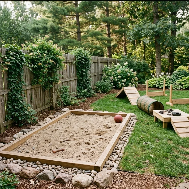 Backyard Dog Playground Ideas