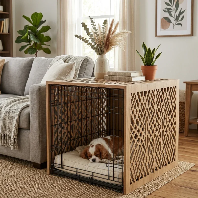 Dog Crate Ideas for Living Room