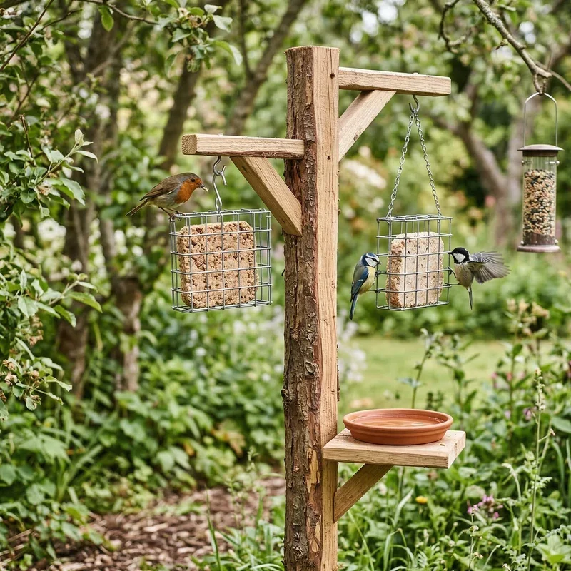 DIY Bird Feeding Station Ideas