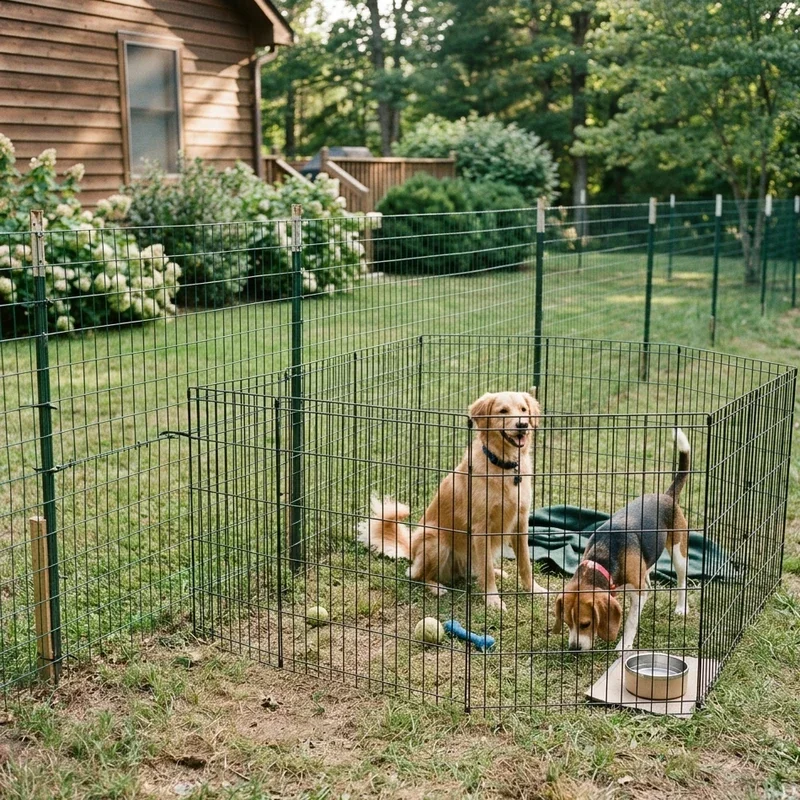 Easy Dog Fence Ideas