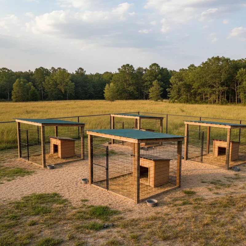 Hunting Dog Kennel Ideas